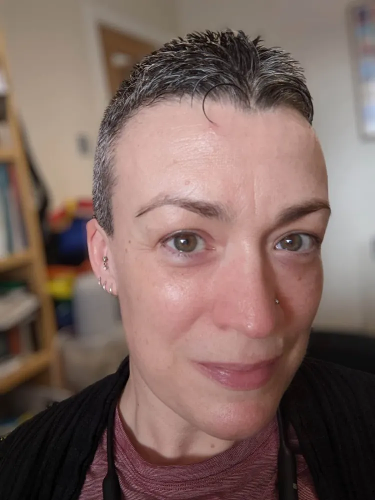 Kate smiling, in 2022.
